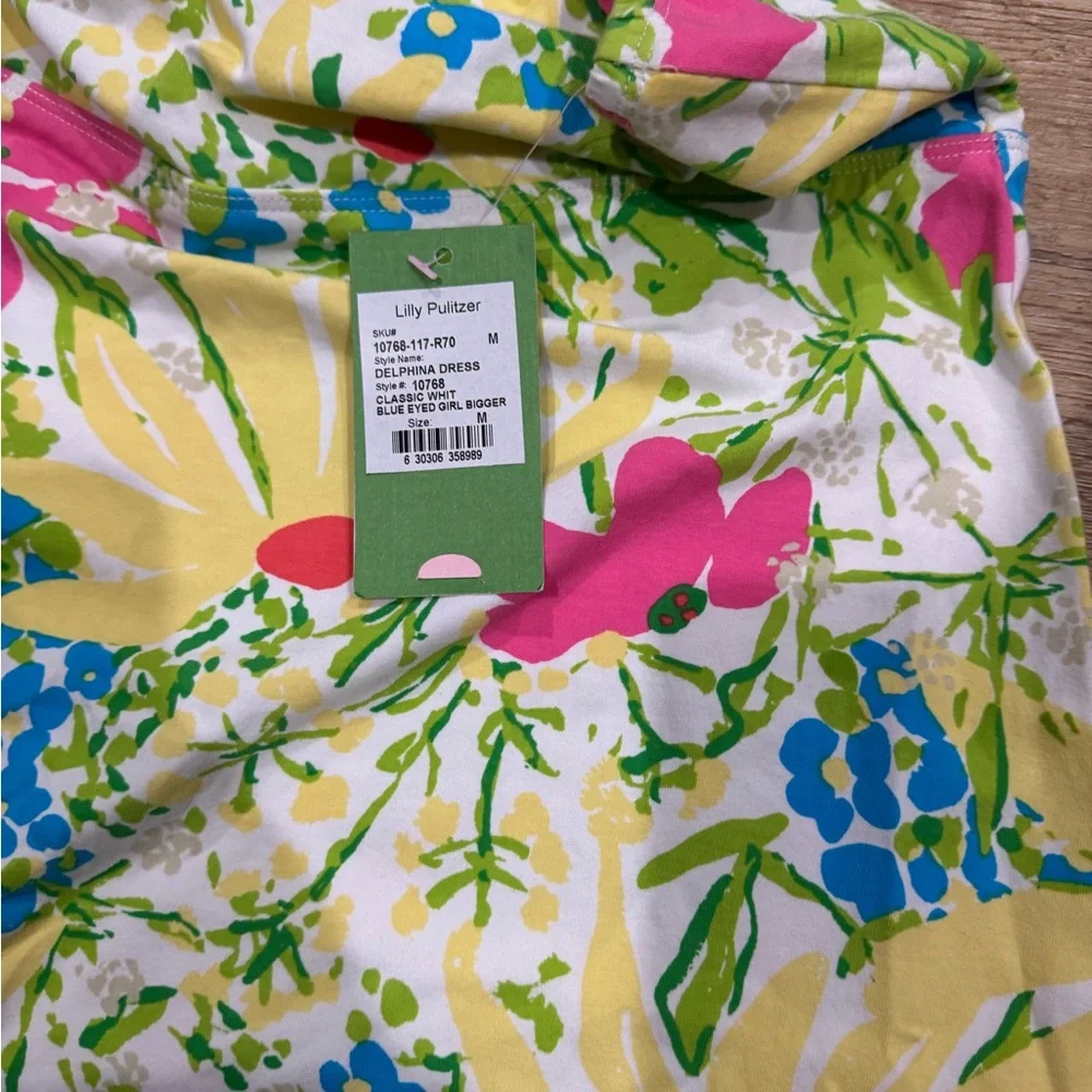 NWT Lilly Pulitzer Delphina Strapless Dress size Medium - Picture 5 of 5